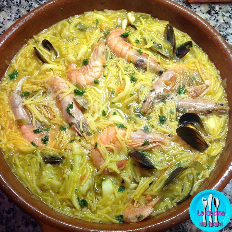 Cazuela de fideos