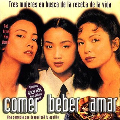 Pollo al vapor con hongos de "Comer, beber, amar (1994)"