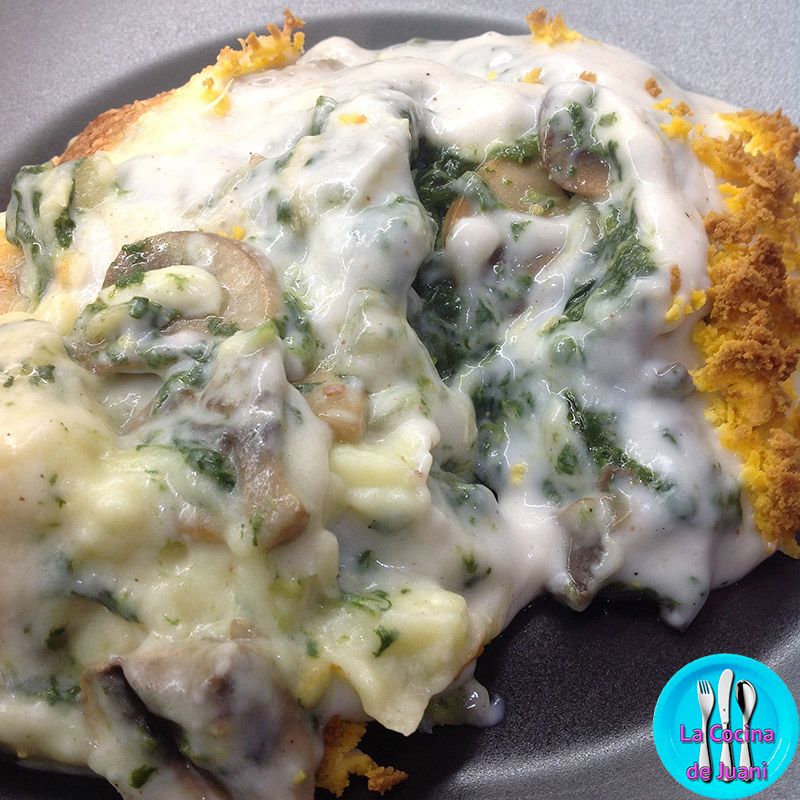 Espinacas con bechamel