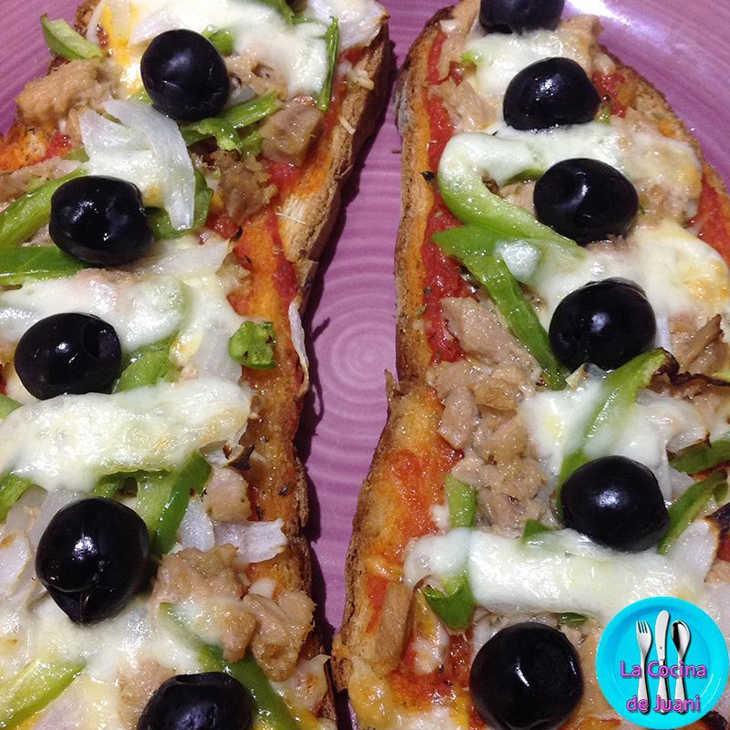 Paninis de atún