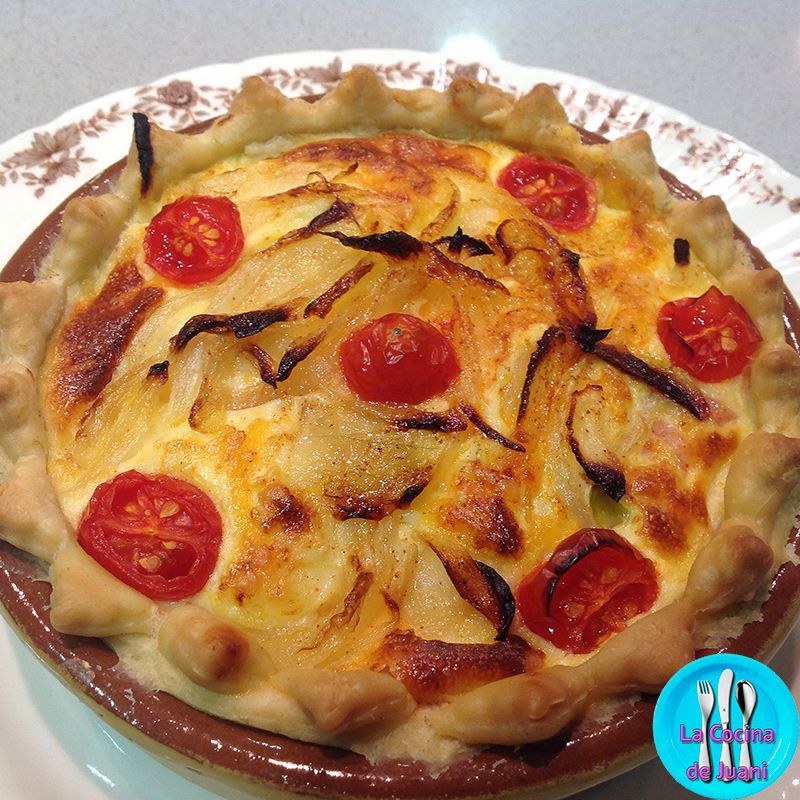 Quiche de cebolla