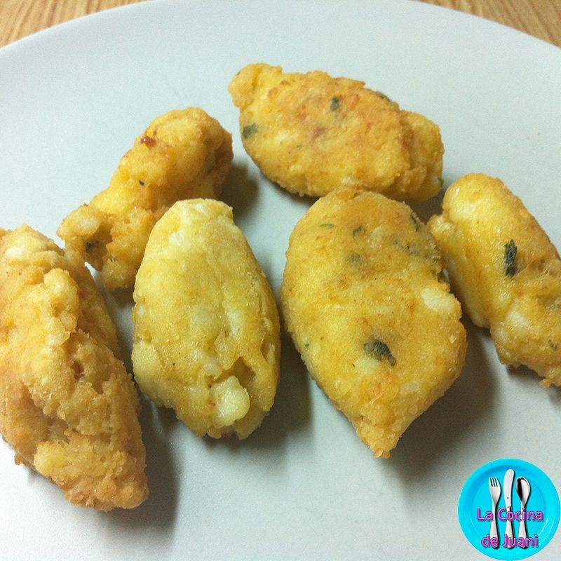 Albóndigas de bacalao