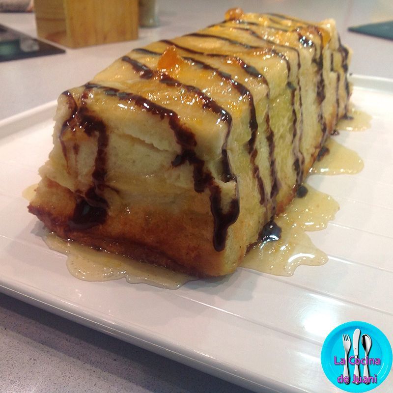 Budin de manzana