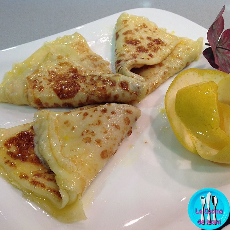 Crepes a los cítricos
