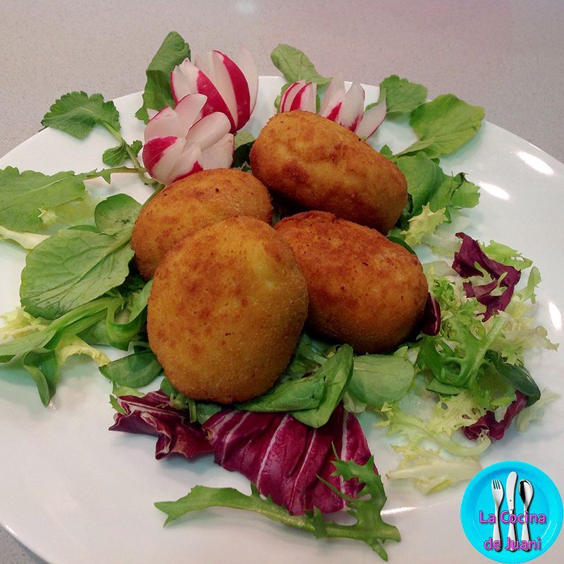 Croquetas de atún y huevo duro