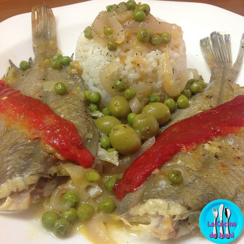 Gallo con aceitunas