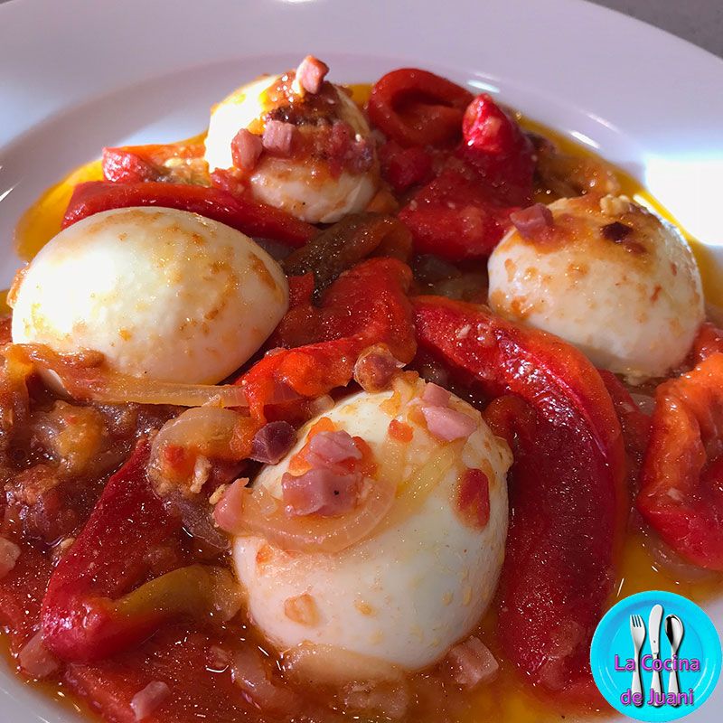 Huevos al chilindrón