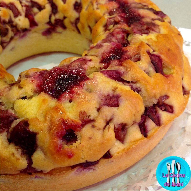 Pastel de cerezas