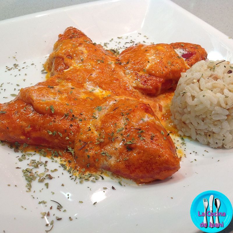 Pimientos rellenos de brandada de bacalao