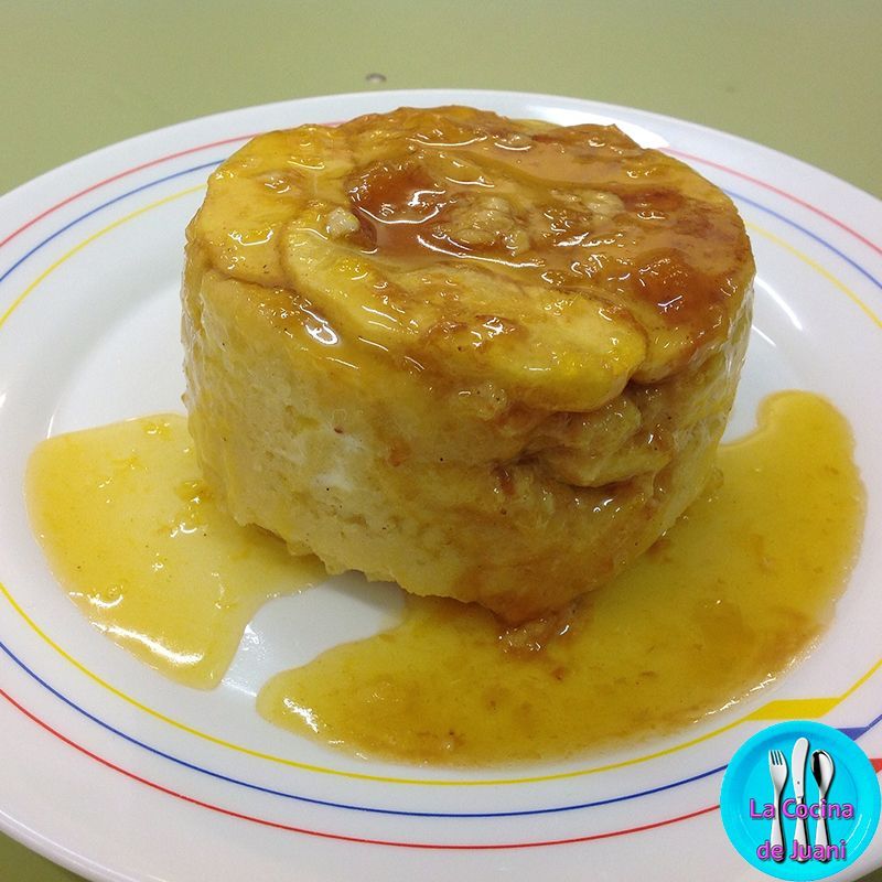 Pudin de manzana