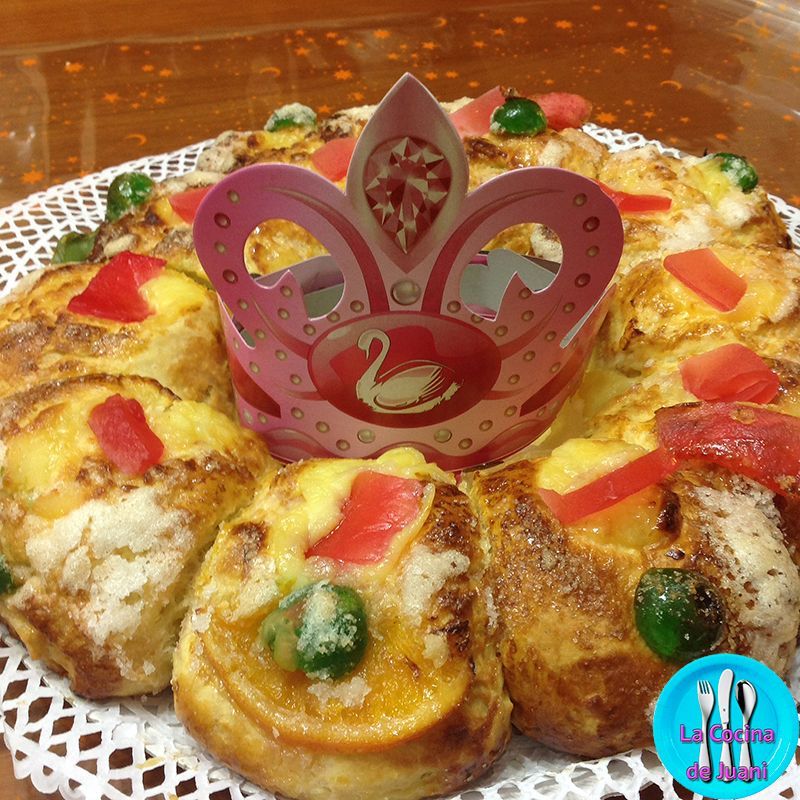 Roscón de reyes con sorpresa