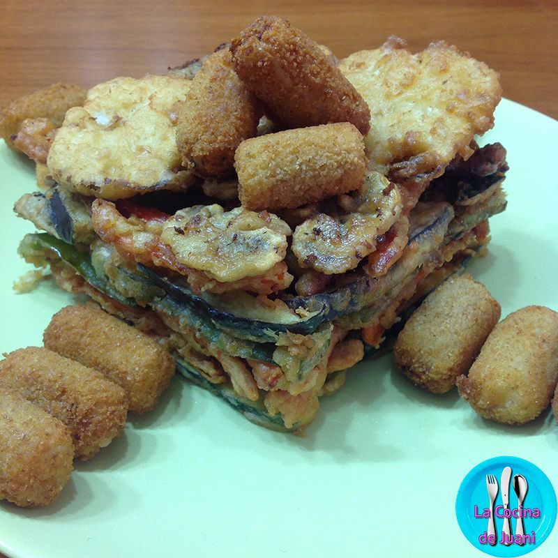 Tempura casera con Mahesitos