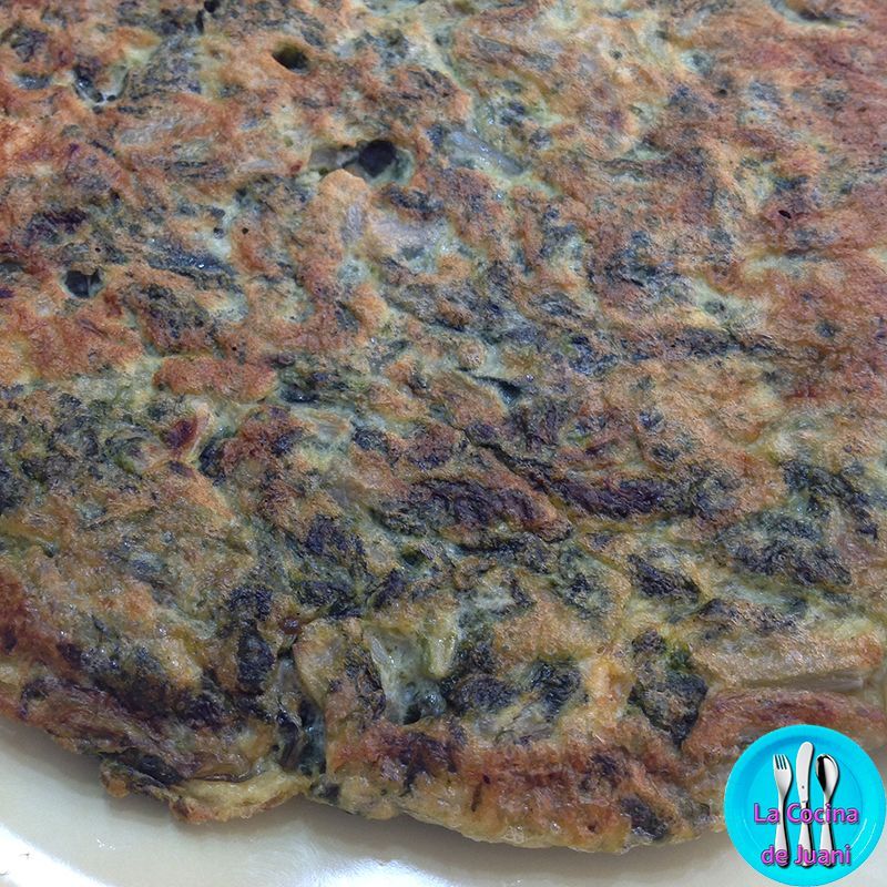 Tortilla de acelgas