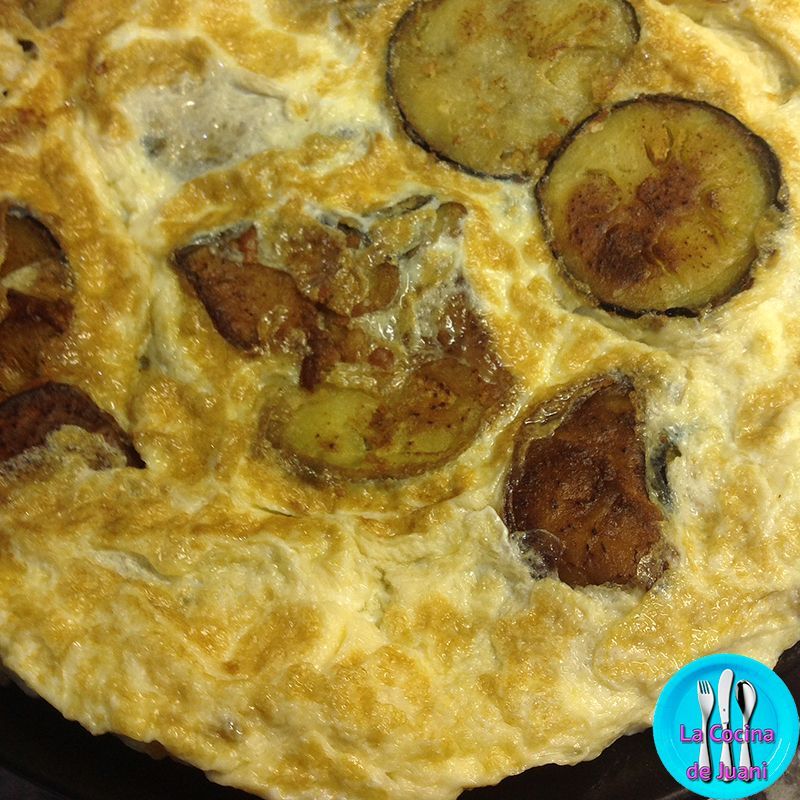 Tortilla de berenjenas
