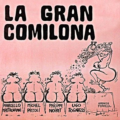 Tortellini a la crema con champiñones de "La gran comilona (1973)"