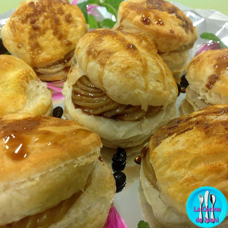 Milhojas de café