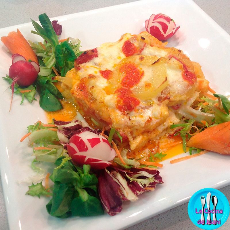 Pastel de bacalao