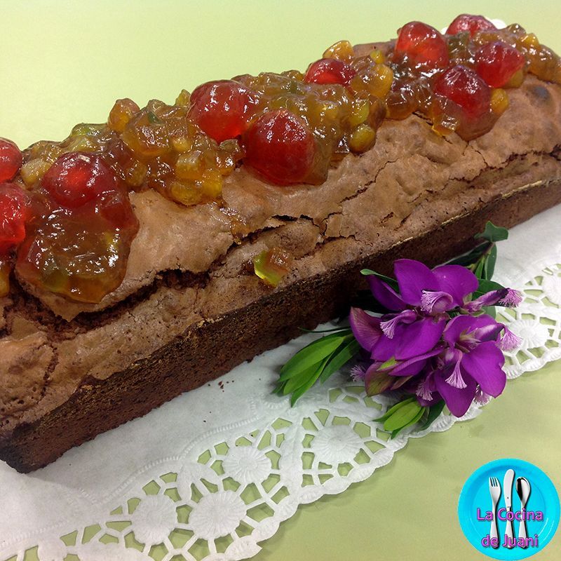 Plum cake de chocolate