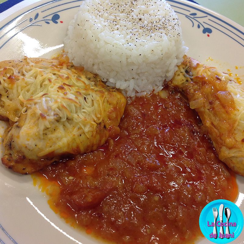 Pechugas gratinadas