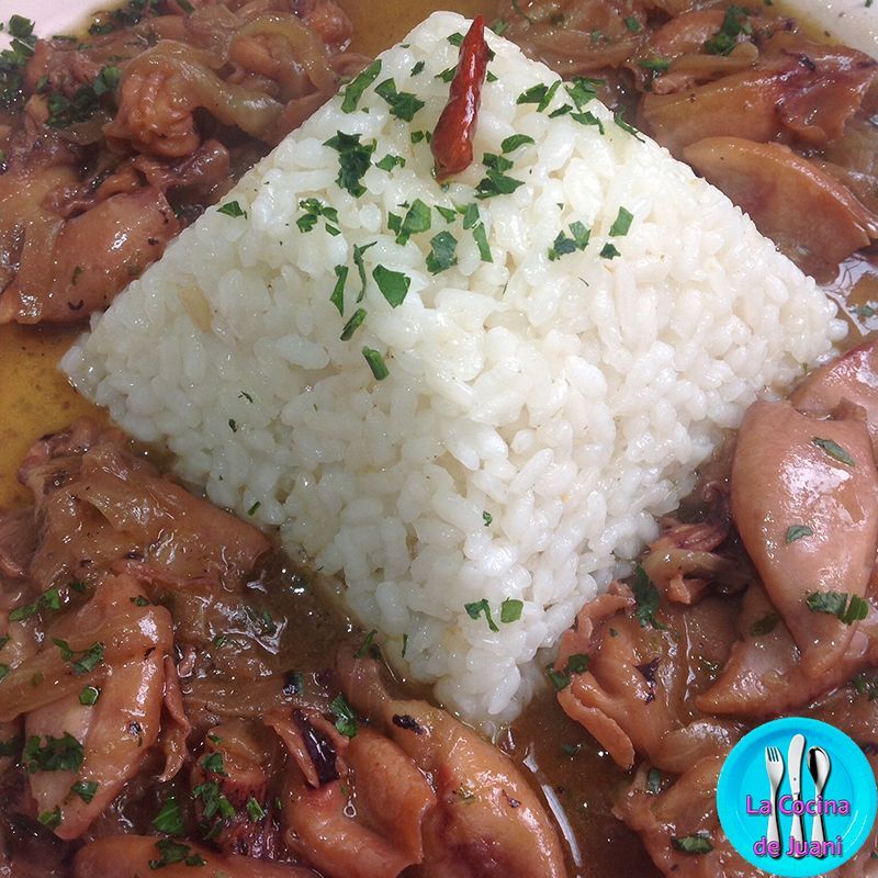 Calamares en salsa vasca