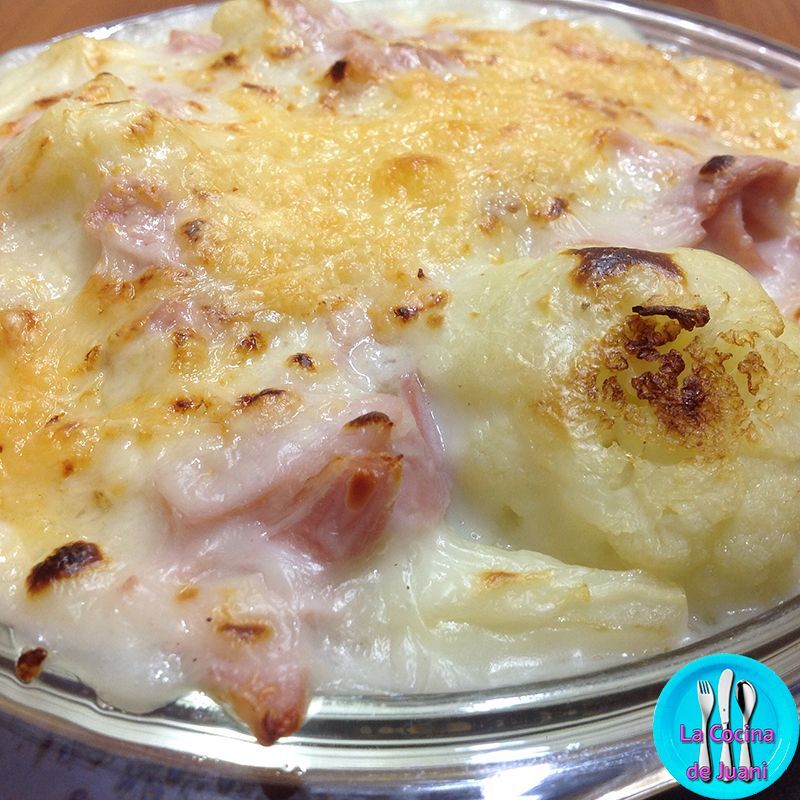 Coliflor con bechamel