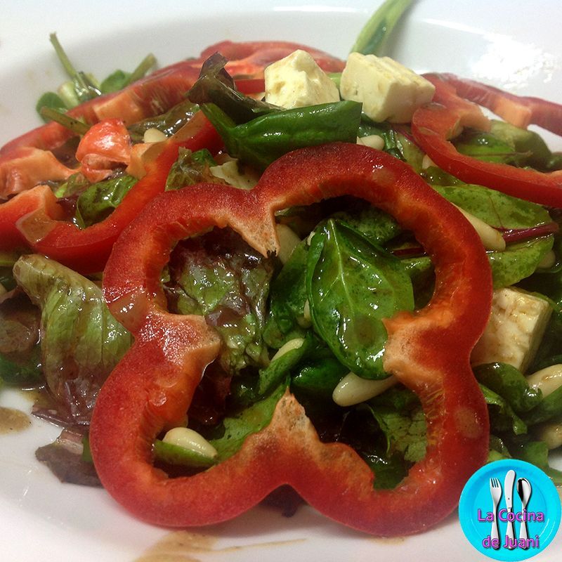 Ensalada de espinacas