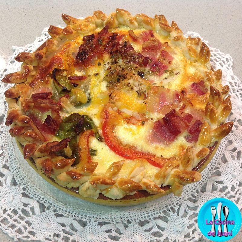 Quiche de pimientos