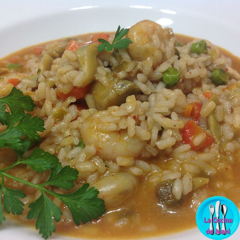 Arroz caldoso de Juani