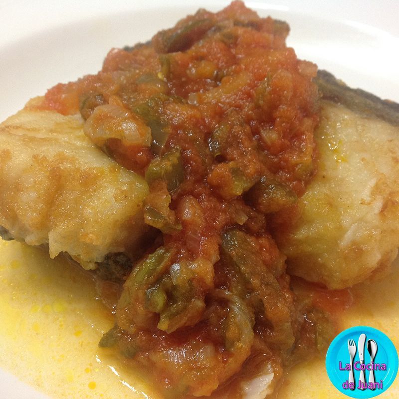 Bacalao con sanfaina