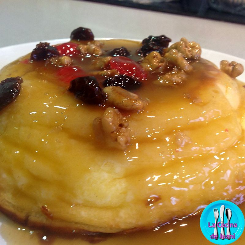 Flan de queso fresco