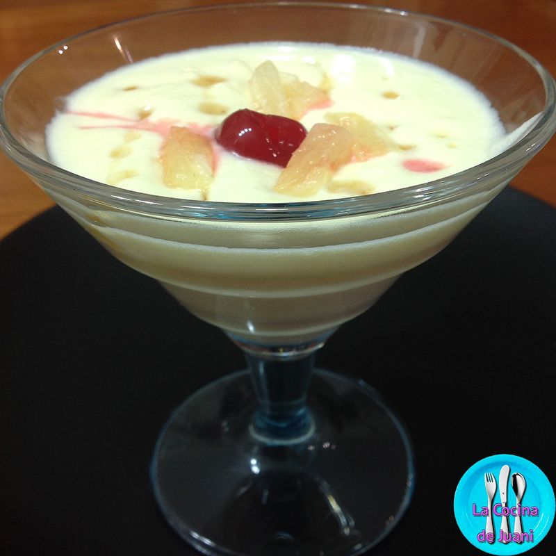 Mousse de piña