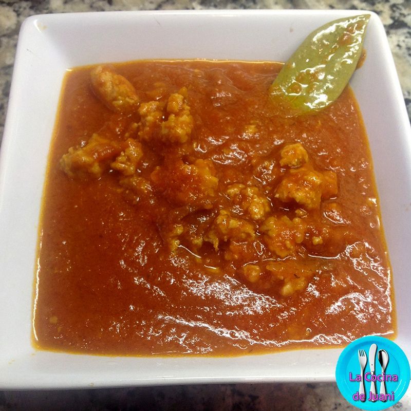 Salsa boloñesa sencilla