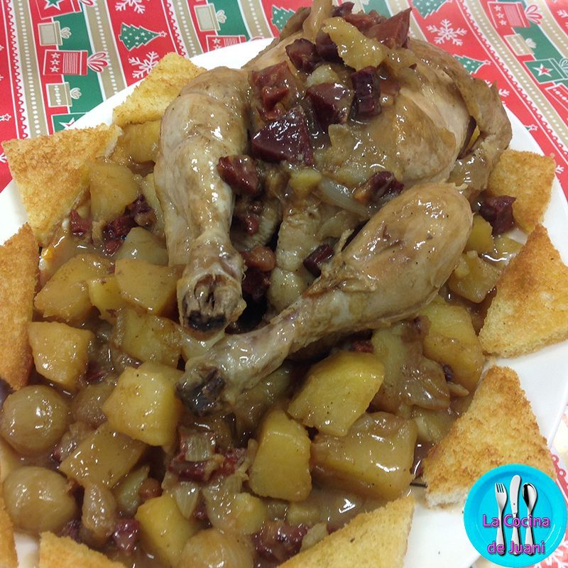 Pollito fricasé