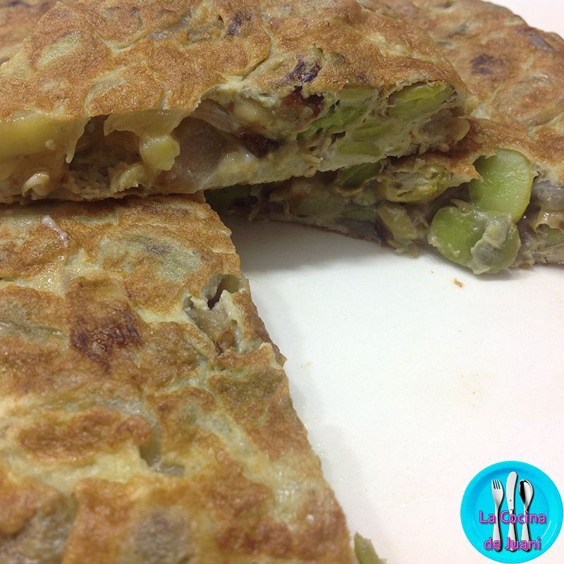 Tortilla de habas