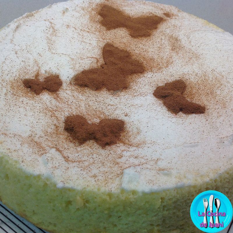Bizcocho con leche a la canela