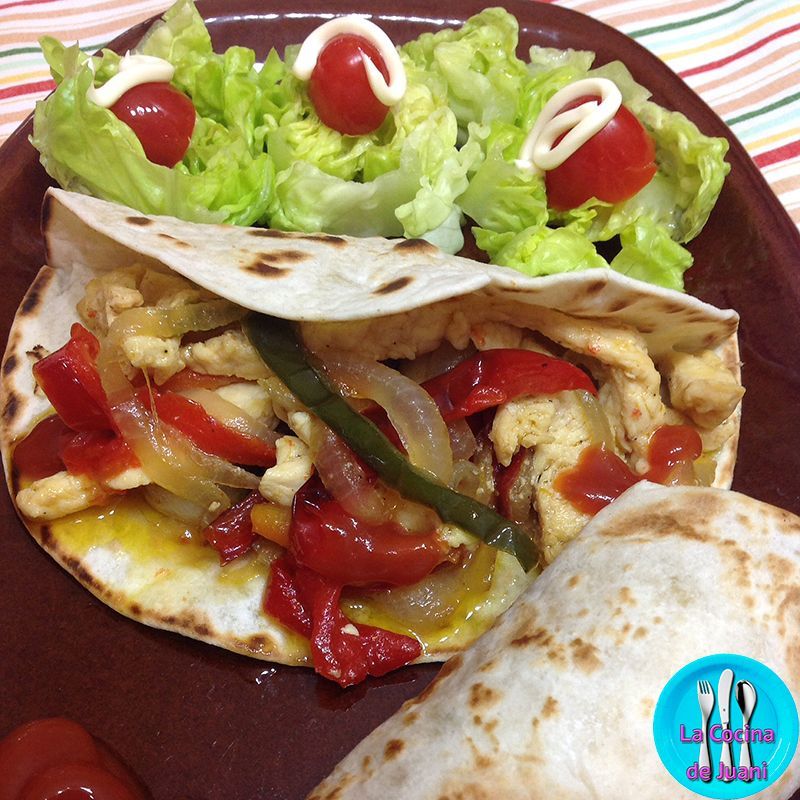 Fajitas mexicanas