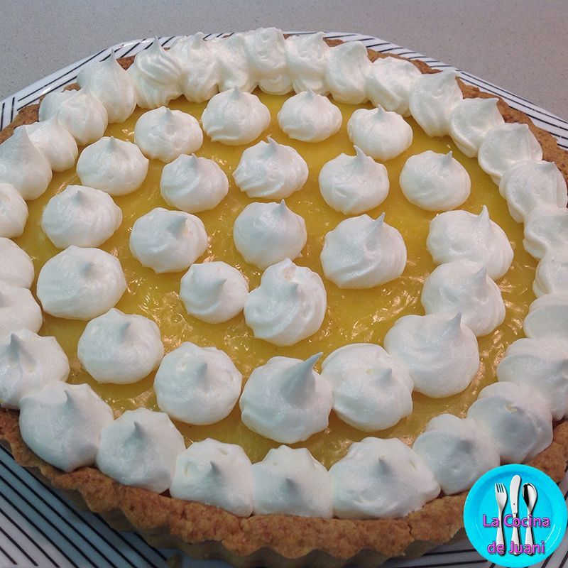 Tarta inglesa al limón