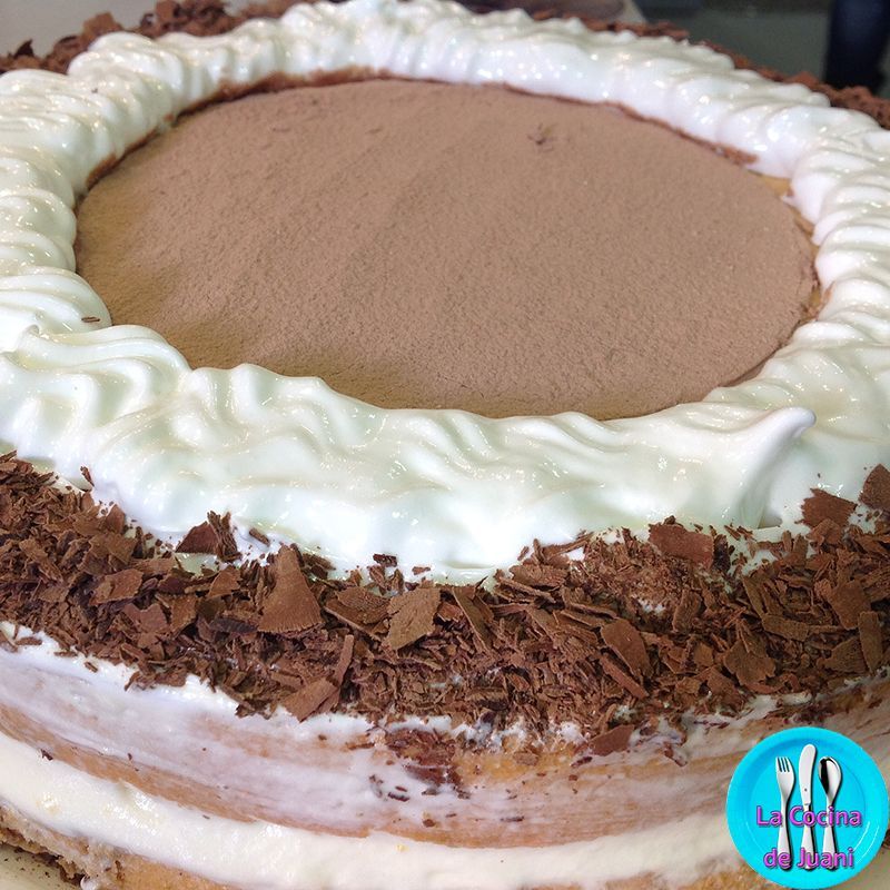 Tarta de tiramisú