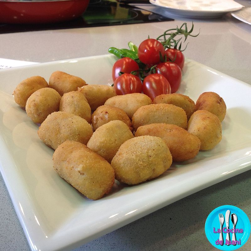 Croquetas de jamón y pollo