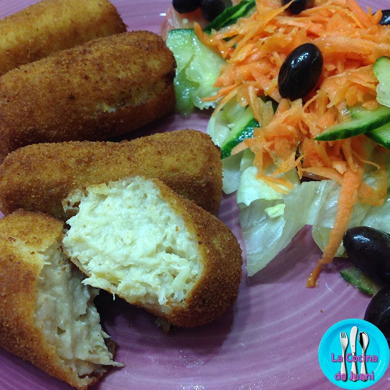 Croquetones de pollo