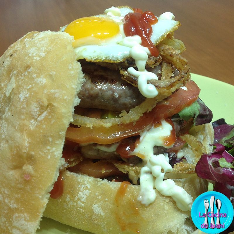 Hamburguesas Volcán de Juani