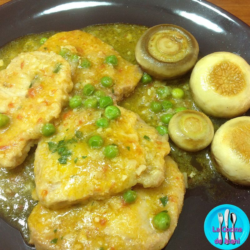 Lomo de cerdo en salsa