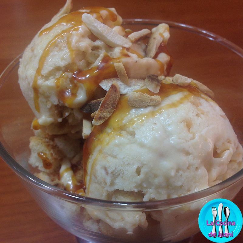 Helado de Jijona