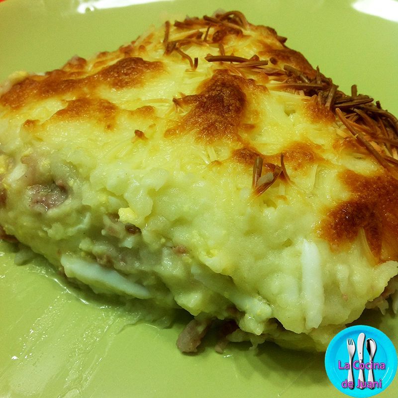 Lasaña de patata de Juani