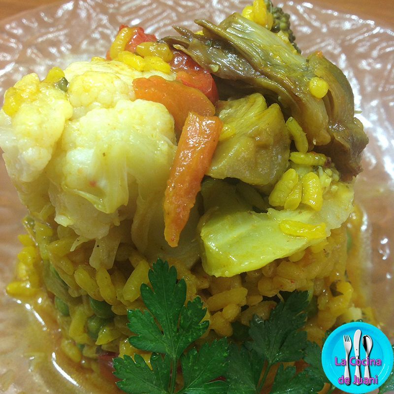 Arroz vegetariano
