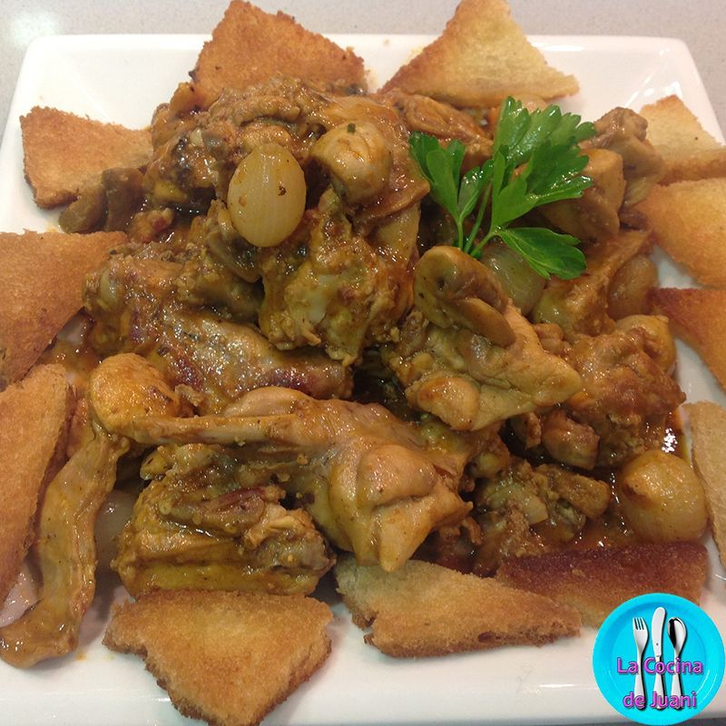 Conejo al horno