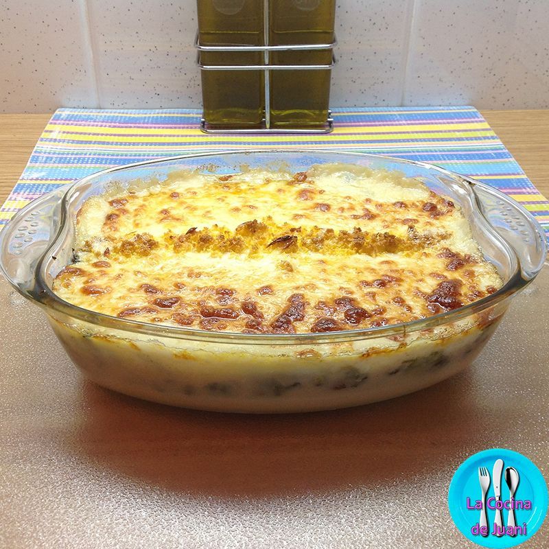 Lasaña con patata