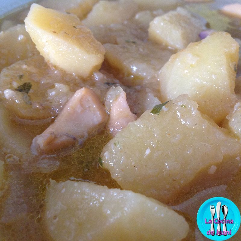 Las patatas con chopo de mamá