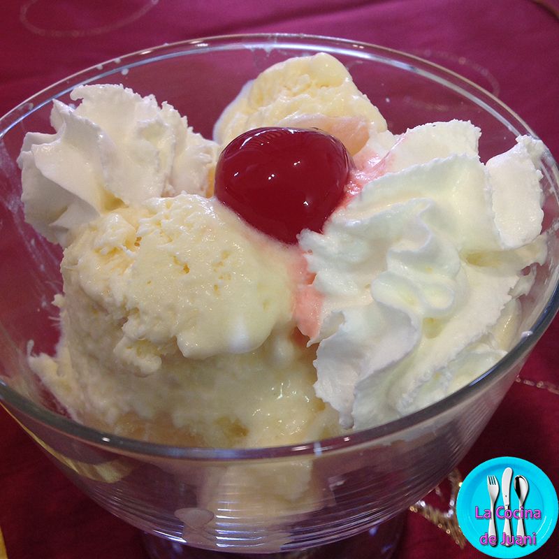Helado de crema