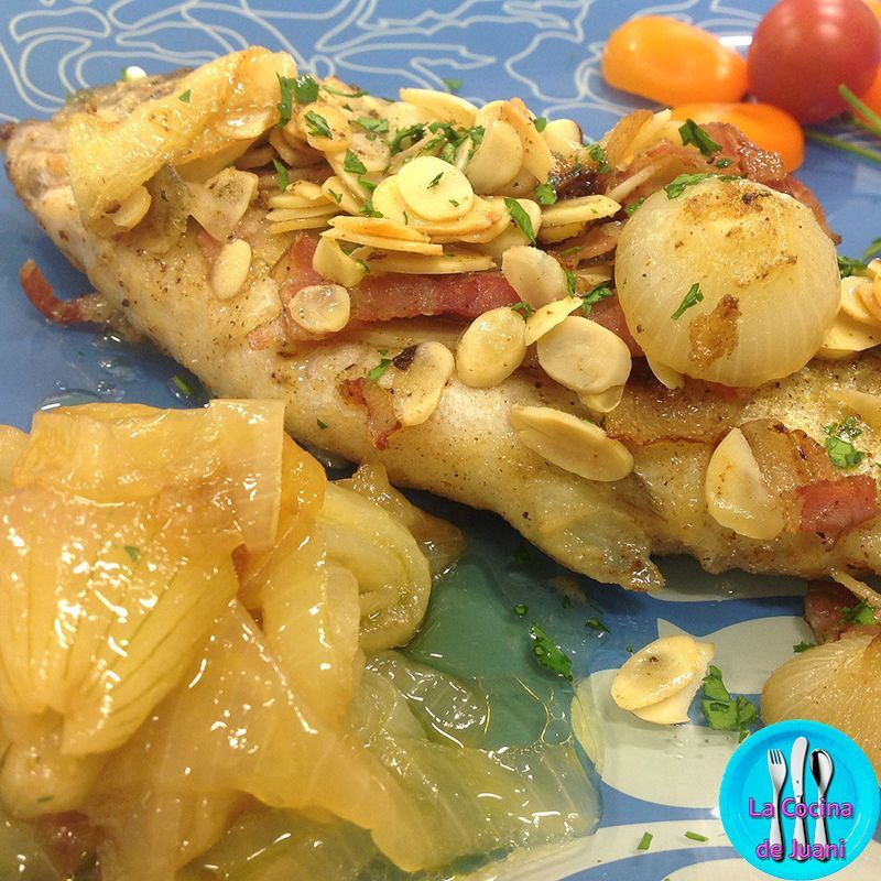 Truchas con almendras